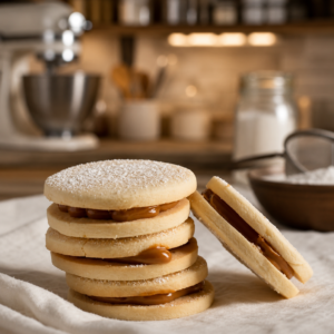 Alfajor estilo peruano